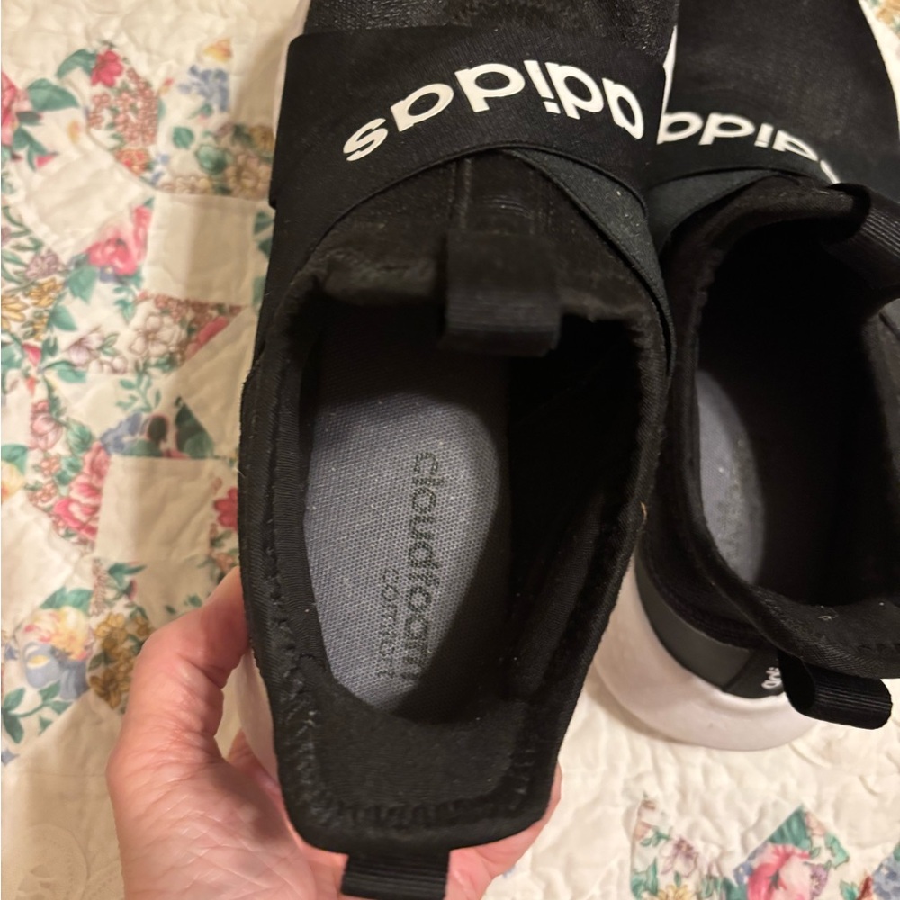 Adidas Womens Neo Puremotion Adapt Black Running Shoes Sneakers Size 7